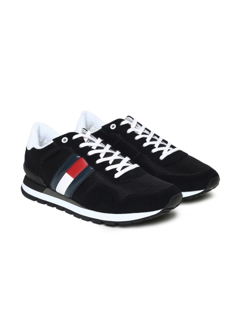 

Tommy Hilfiger Men Black Sneakers