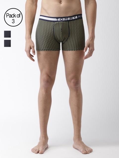 

Tommy Hilfiger Men Pack Of 3 Trunks P9AB4120, Navy blue