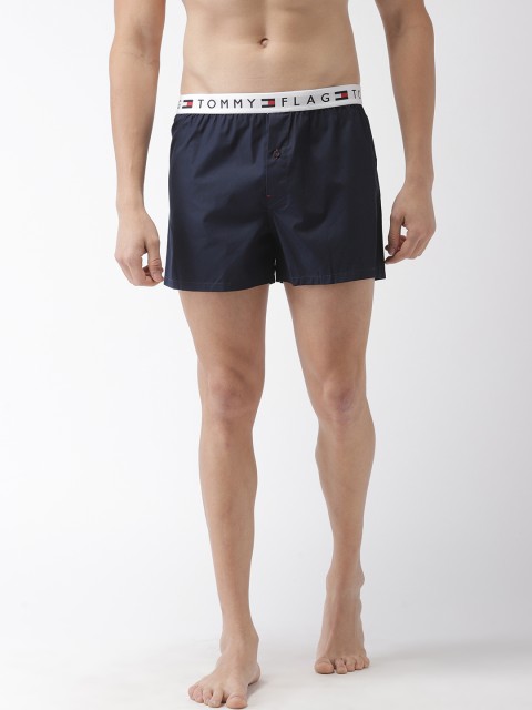 

Tommy Hilfiger Men Navy Blue Solid Boxer P9AB2108