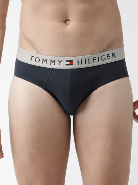 

Tommy Hilfiger Navy Solid Briefs P9AB1106, Navy blue