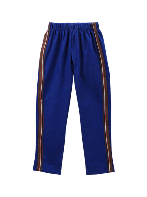 

Lilpicks Girls Blue Denim Solid Jeggings