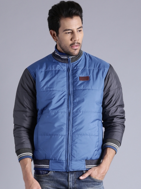 

Kook N Keech Blue Quilted Jacket
