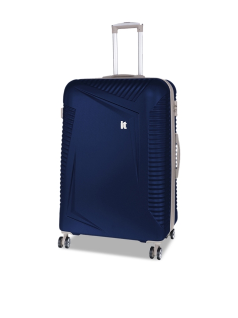 

IT Luggage Unisex Blue Soft-Sided Large Trolley Bag