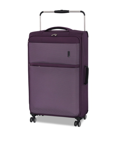 

IT Luggage Unisex Purple Soft-Sided Large Trolley Bag