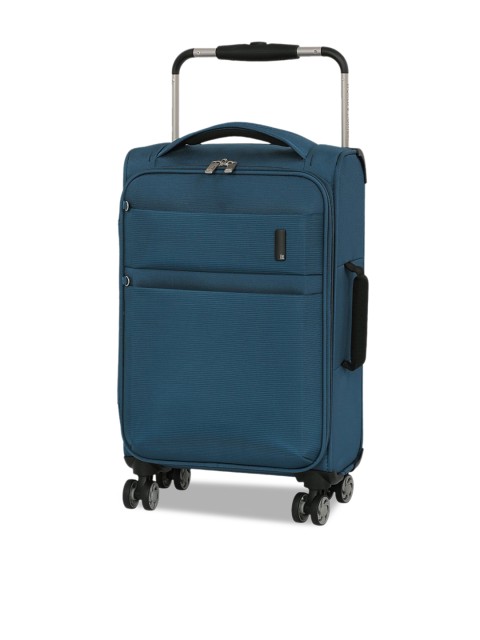 

IT Luggage Unisex Blue Soft-Sided Cabin Trolley Bag