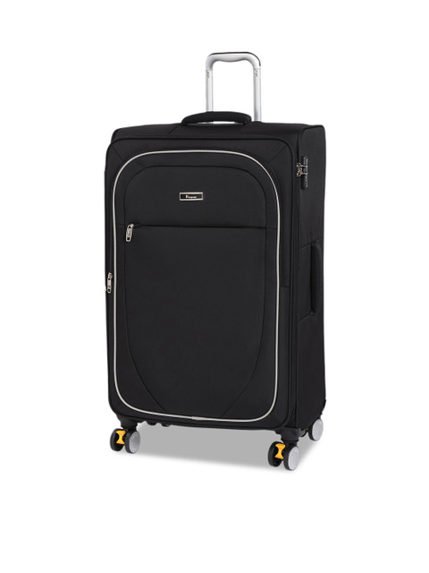 

IT Luggage Unisex Black Soft-Sided Large Trolley Bag