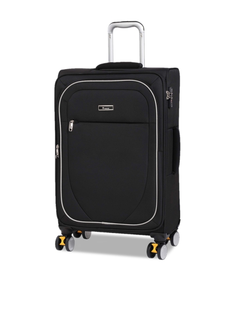 

IT Luggage Unisex Black Soft-Sided Medium Trolley Bag