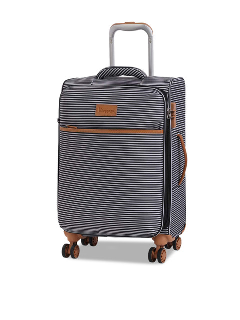 

IT Luggage Unisex Black Soft-Sided Cabin Trolley Bag