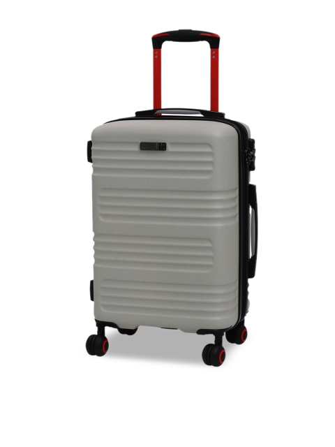 

IT Luggage Unisex Grey Hard-Sided Cabin Trolley Bag