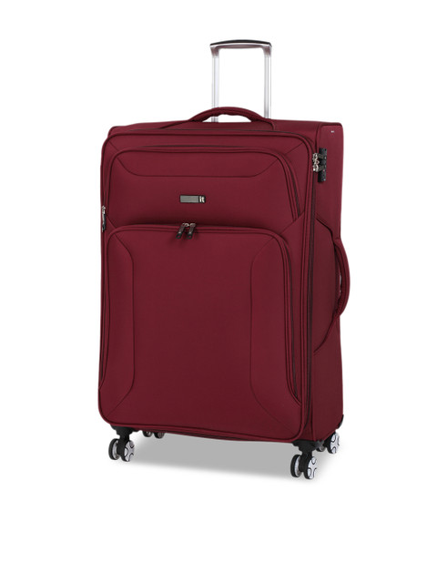 

IT Luggage Unisex Maroon Soft-Sided Large Trolley Bag