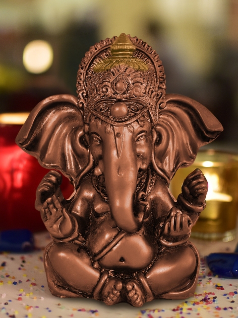 

Archies Unisex Copper-Toned Ganesha Showpiece