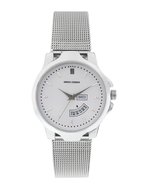 

Swiss Design Women White Analogue Watch SD-703LD1-IPS-WH01