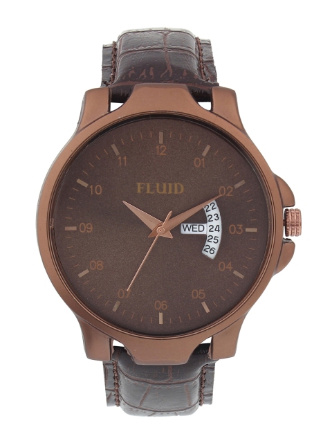 

FLUID Men Brown Analogue Watch FL-719-BR01