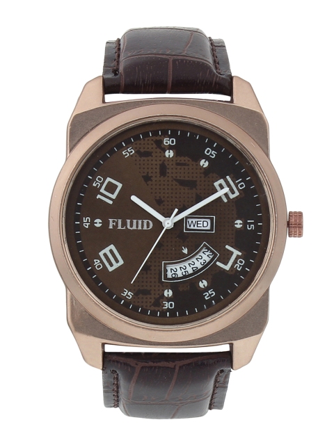 

FLUID Men Brown Analogue Watch FL-722