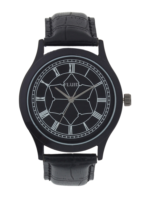 

FLUID Men Black Analogue Watch FL-717-BK01