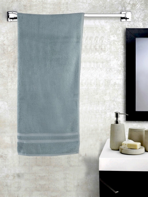 

Turkish Bath Unisex Blue Solid 550GSM Cotton Bath Towel