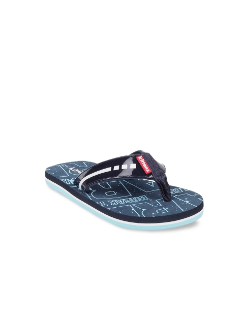 

Kittens Boys Blue Printed Thong Flip-Flops