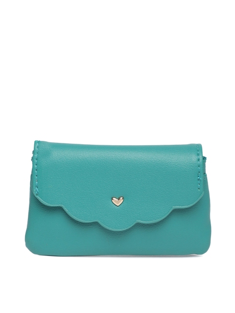 

Accessorize Women Green Solid Card Holder