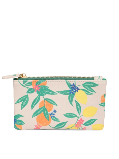 

Accessorize Women Multicoloured Printed Zip Around Wallet, Multi
