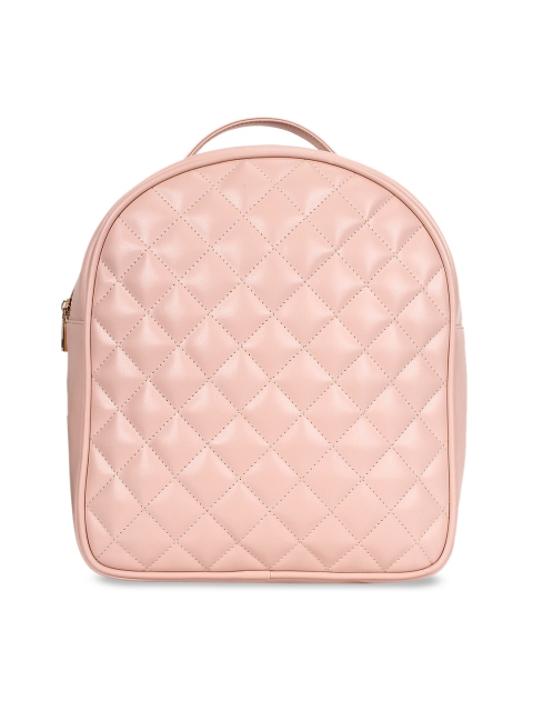 

Berrypeckers Women Pink Quilted Backpack