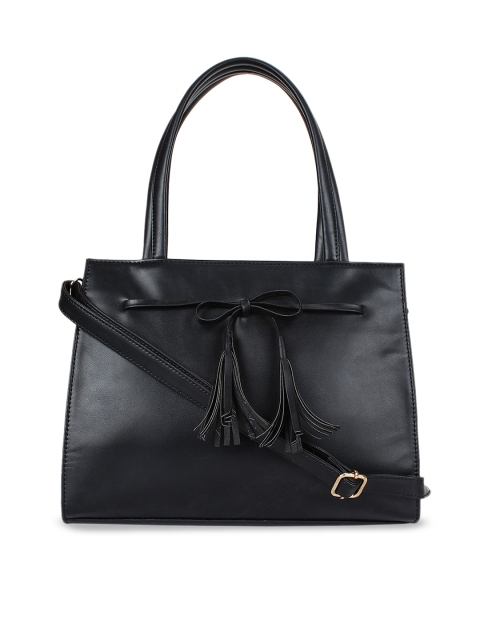 

Berrypeckers Black Solid Handheld Bag