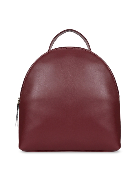 

Berrypeckers Women Maroon Solid Backpack