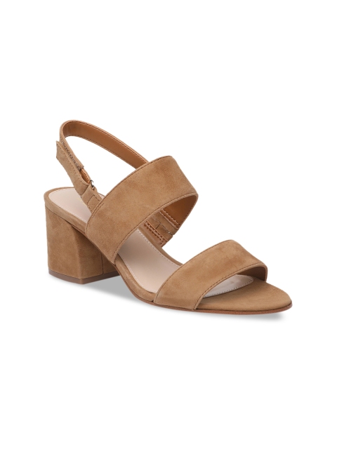

ALDO Women Brown Solid Sandals