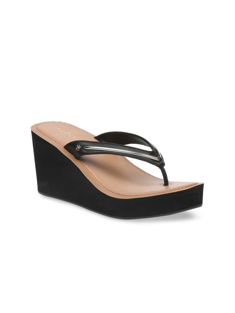 

ALDO Women Black Solid Sandals