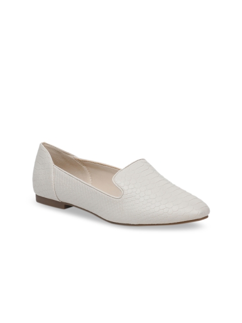 

ALDO Women White Solid Ballerinas