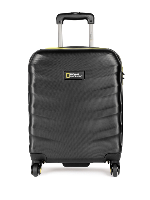 

National Geographic Unisex Black Patterned Arete Cabin Trolley