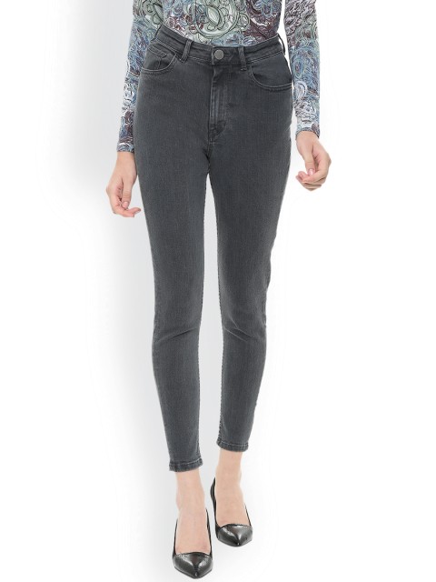

Van Heusen Woman Grey Slim Fit Mid-Rise Clean Look Jeans