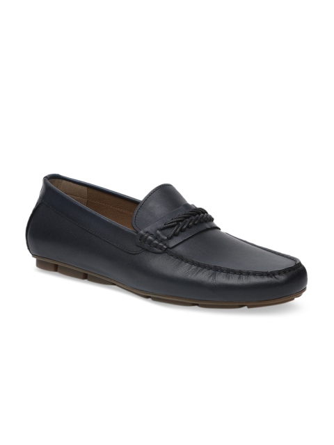 

ALDO Men Blue Leather Loafers