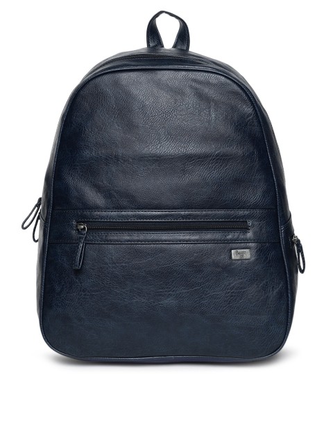 

Baggit Women Navy Blue Solid Backpack