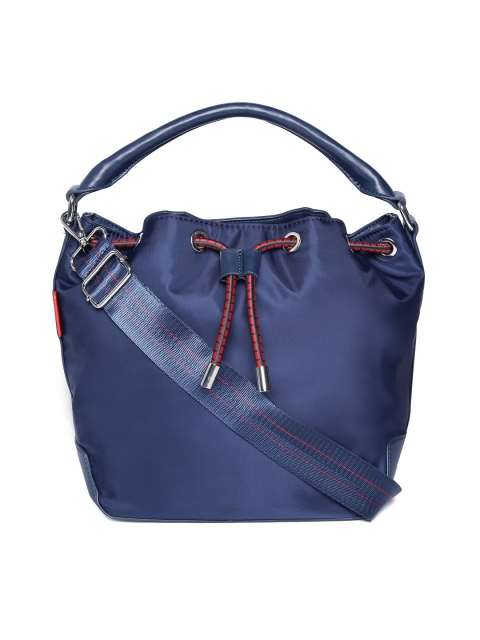 

ESPRIT Navy Blue Solid Handheld Bag