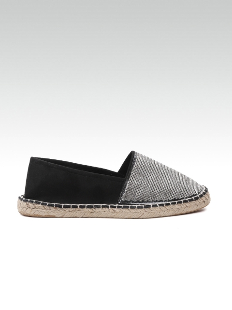 

DOROTHY PERKINS Women Black Embellished Espadrilles