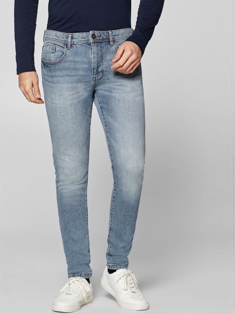 

ESPRIT Men Blue Skinny Fit Low-Rise Clean Look Stretchable Jeans