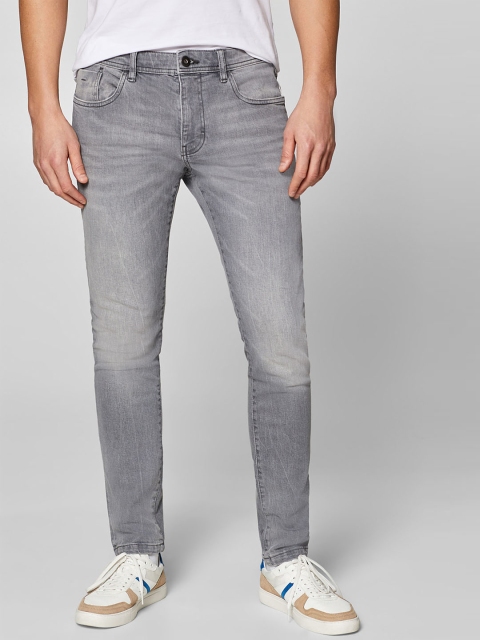 

ESPRIT Men Grey Skinny Fit Low-Rise Clean Look Stretchable Jeans