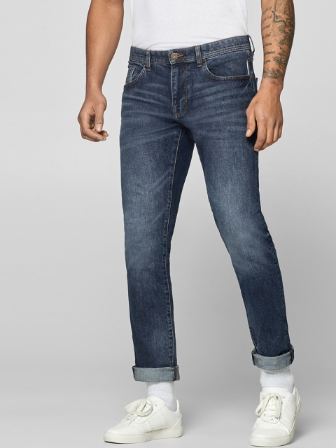 

ESPRIT Men Blue Slim Fit Mid-Rise Clean Look Stretchable Jeans