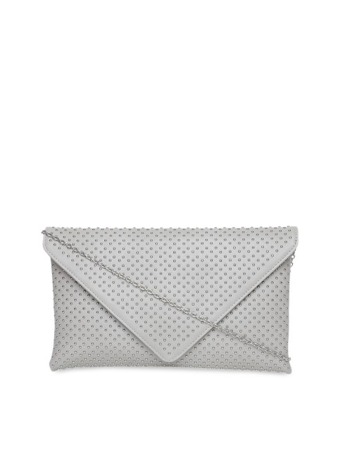 

Kazo Grey Embellished Clutch
