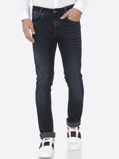 

Mufti Men Blue Skinny Fit Mid-Rise Clean Look Stretchable Jeans