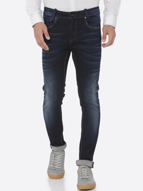 

Mufti Men Blue Skinny Fit Mid-Rise Clean Look Stretchable Jeans