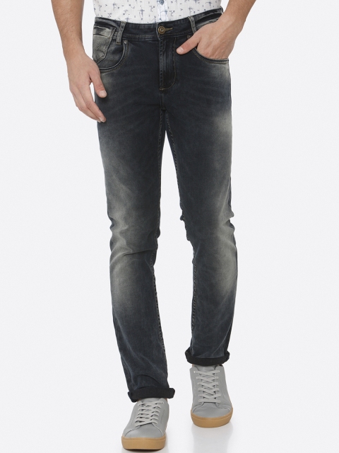 

Mufti Men Black Slim Fit Mid-Rise Clean Look Stretchable Jeans