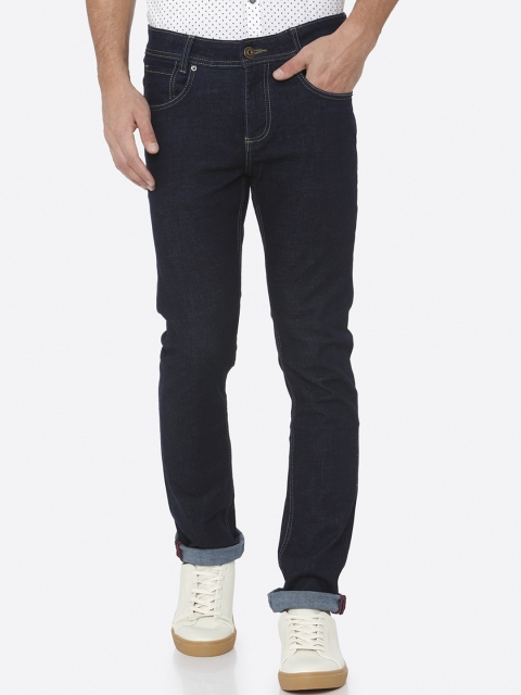

Mufti Men Blue Slim Fit Mid-Rise Clean Look Stretchable Jeans