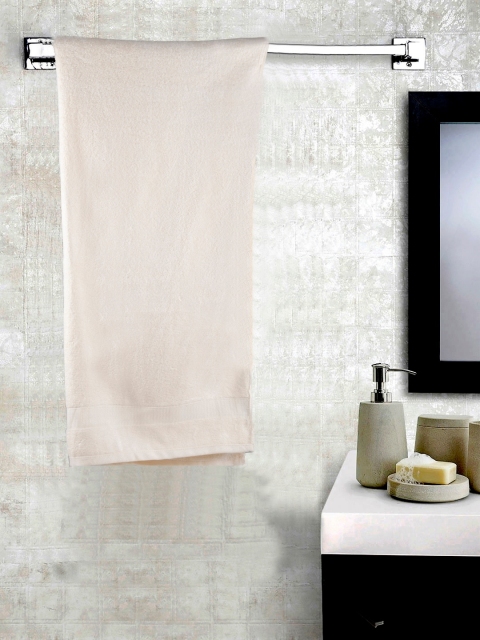 

Turkish Bath Unisex Cream-Coloured 450GSM Cotton Bath Towel