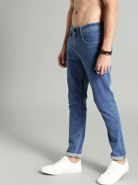 

Roadster Men Blue Skinny Fit Mid-Rise Clean Look Stretchable Jeans