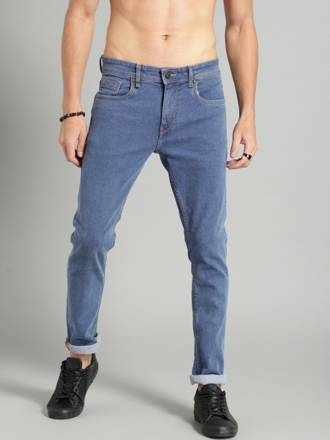 

Roadster Men Blue Skinny Fit Mid-Rise Clean Look Stretchable Jeans
