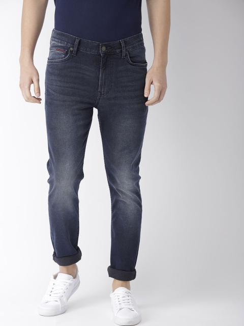 

Tommy Hilfiger Men Blue Simon Skinny Fit Mid-Rise Clean Look Stretchable Jeans