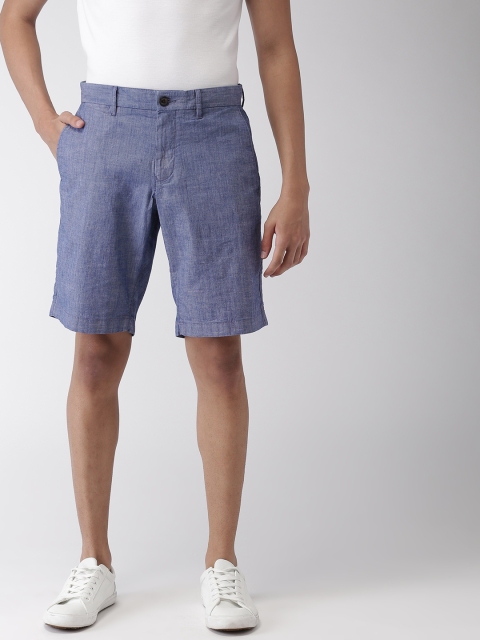 

Tommy Hilfiger Men Blue Brooklyn Solid Regular Fit Regular Shorts