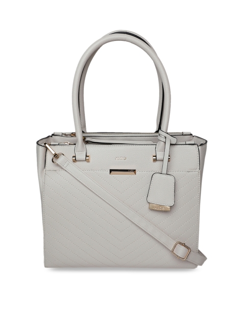 

ALDO White Solid Shoulder Bag