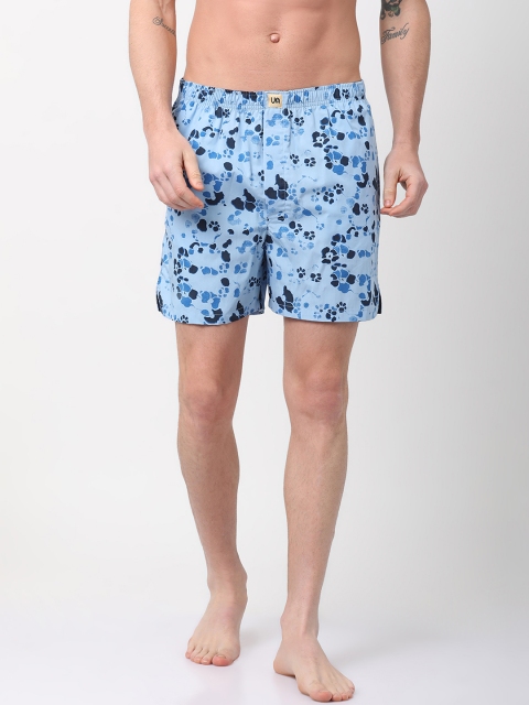 

Urban Dog Men Blue Printed Boxers UDBX128